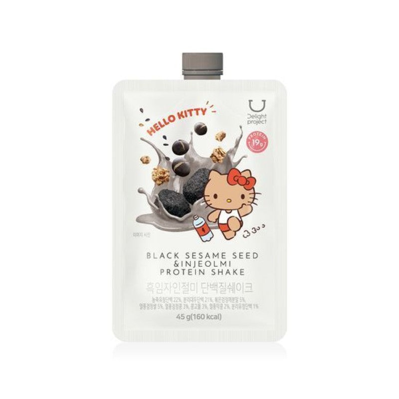 Delight Project Black Sesame Seed & Injeolmi Protein Shake