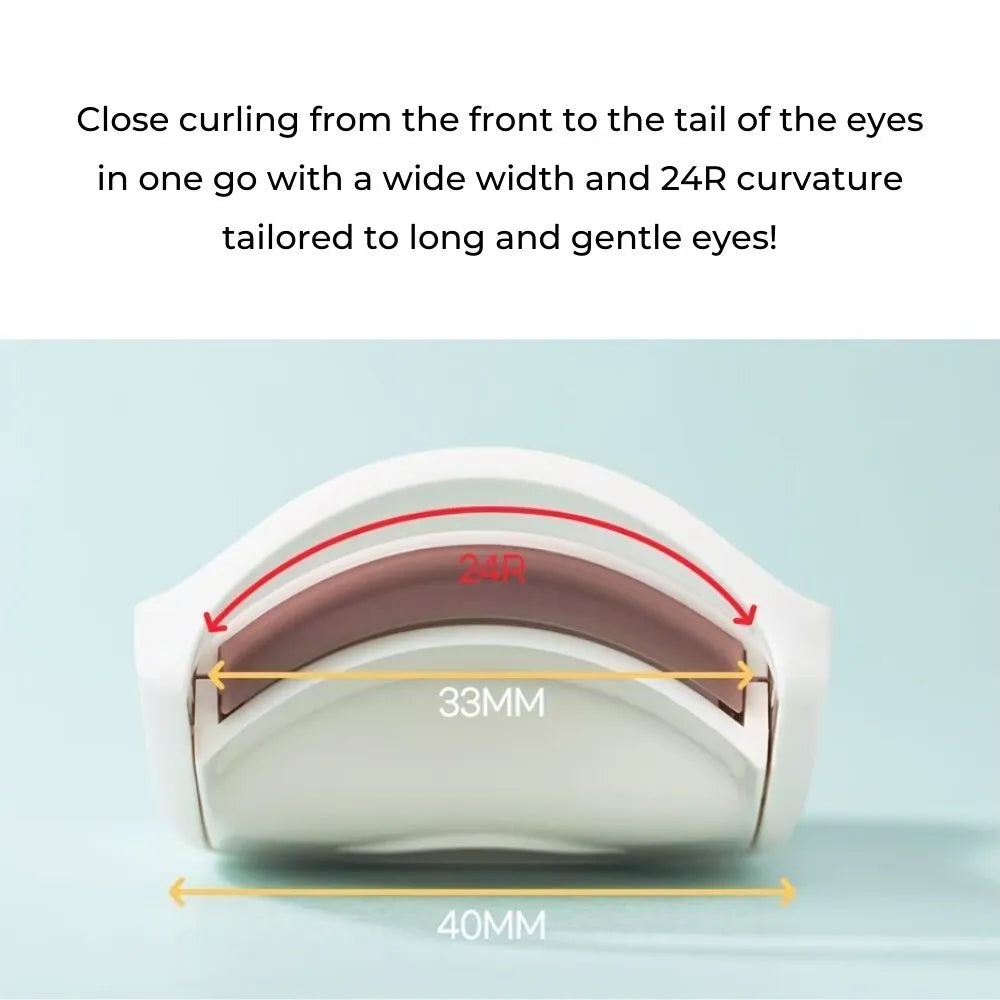 Fillimilli Heating Eyelash Curler Battery Type Yellow