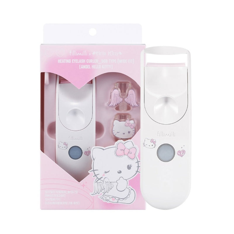 Fillimilli加热睫毛夹加宽版充电式天使Hello Kitty