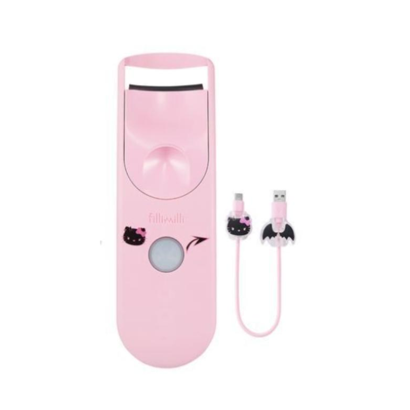 Fillimilli加热睫毛夹充电式加宽版恶魔Hello Kitty