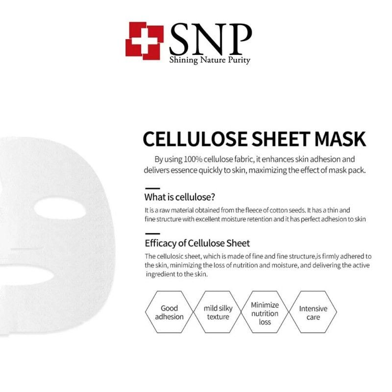 SNP Gold Collagen Ampoule Mask 10pcs