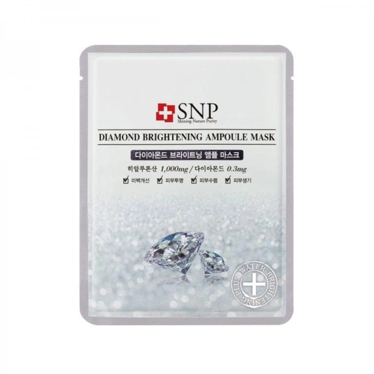 SNP Diamond Brightening Ampoule Mask 1pcs