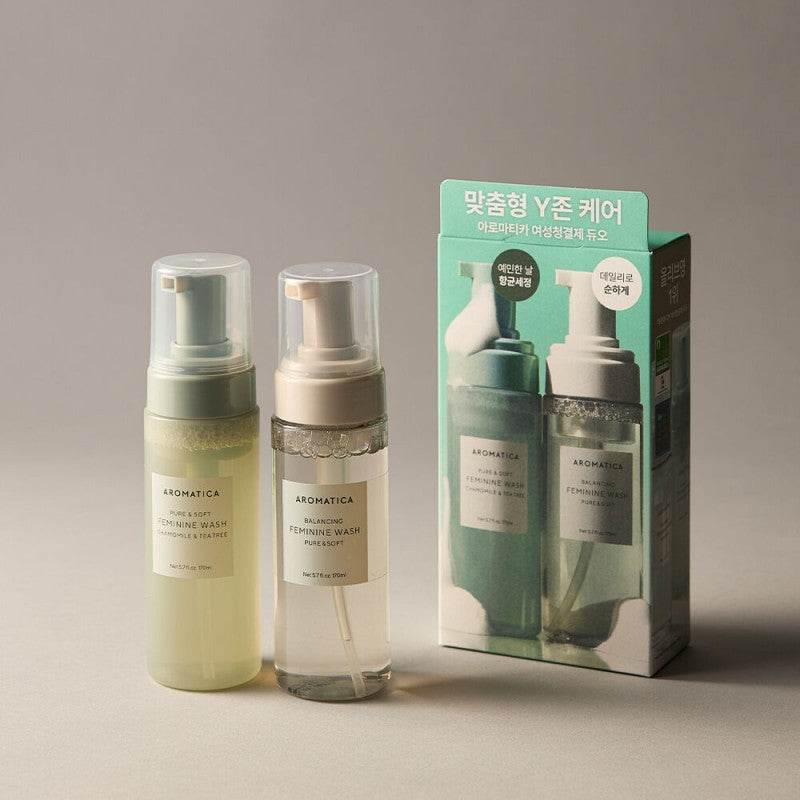 Aromatica Pure & Soft Feminine Cleanser 170ml+170ml