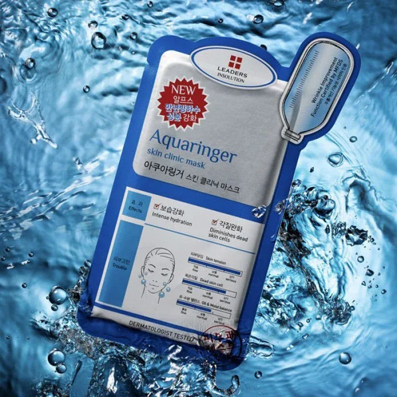Leaders Insolution Aquaringer Skin Clinic Mask 10pcs