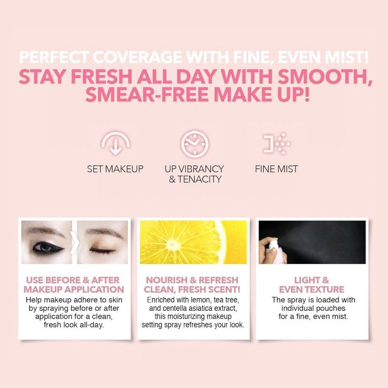 So Natural Fixx All Day Tight Make Up Setting Fixer 120ml