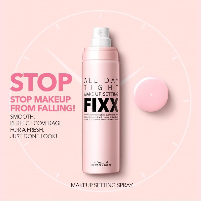 So Natural Fixx All Day Tight Make Up Setting Fixer 120ml