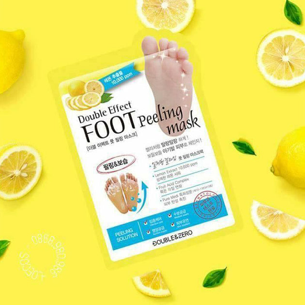 Double & Zero Double Effect Foot Peeling Mask 1pair
