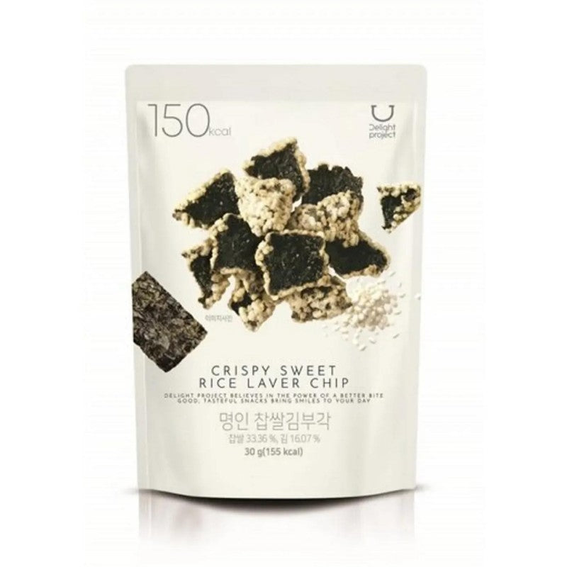 Delight Project Crispy Sweet Rice Laver Chip 30g