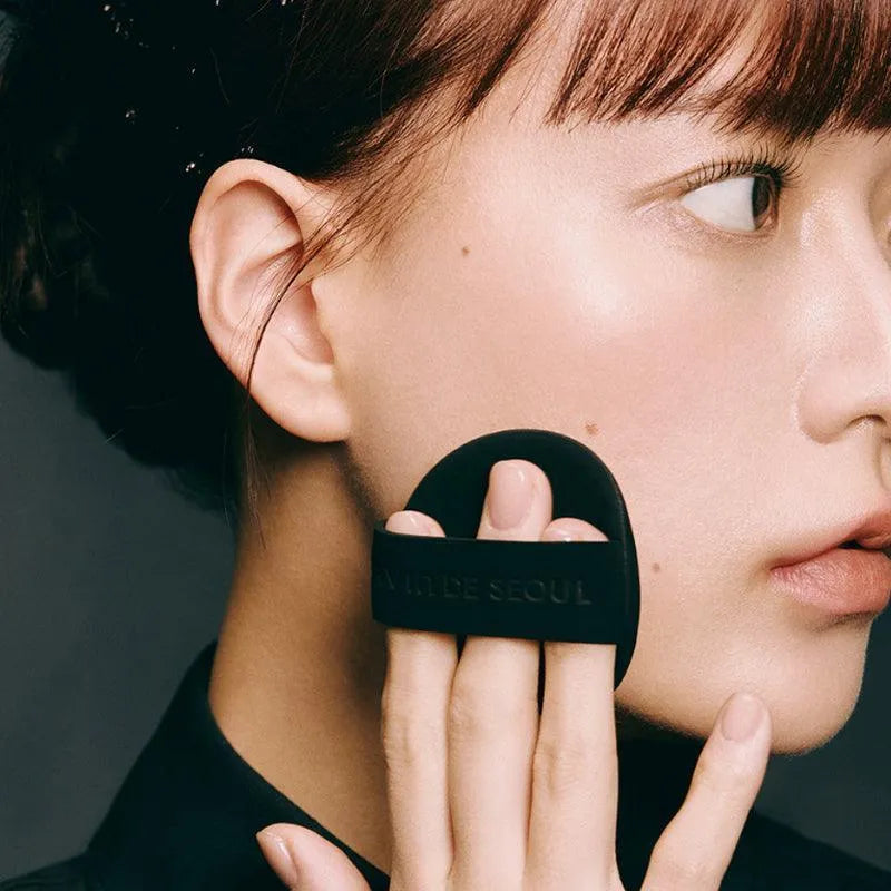 Javin De Seoul眨眼水光黑气垫#21粉调象牙白