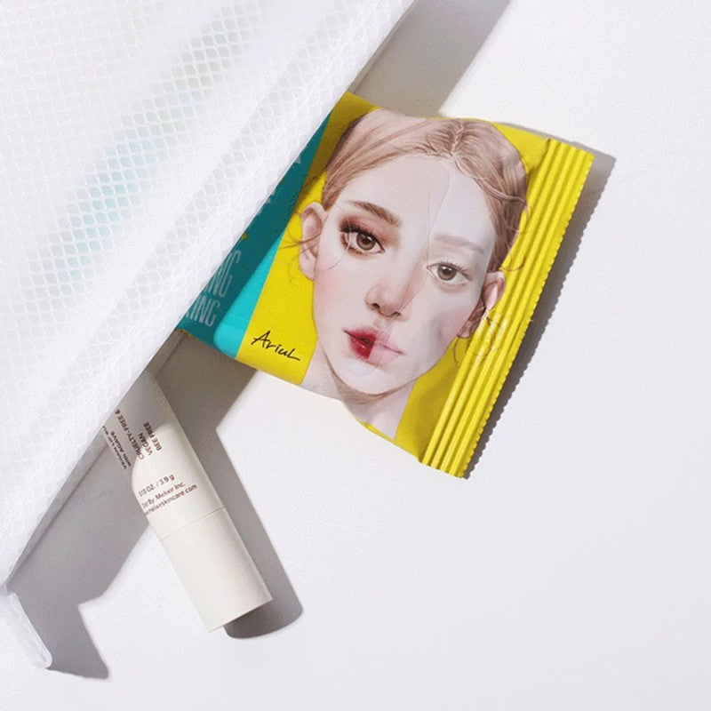 Ariul Smooth & Pure Cleansing Foam 120ml + Lip & Eye Remover Pad 30pcs