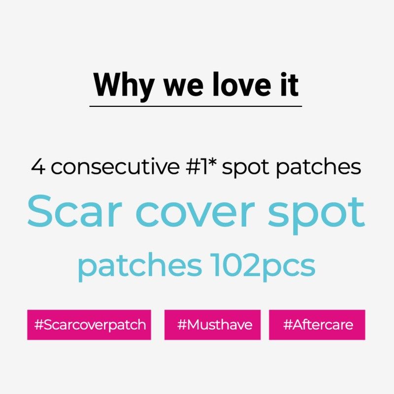 Olive Young Care Plus Spot Cover Patch Calming Clear Acne 102 Pads