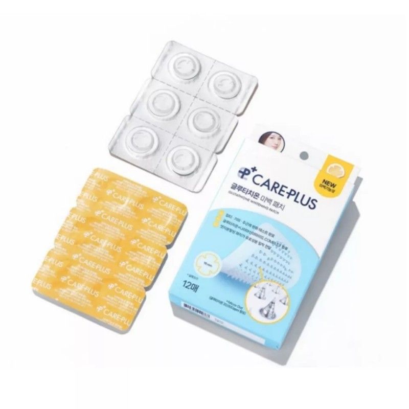 Olive Young Care Plus Glutathione Blemish Patch Clear Acne 12pcs