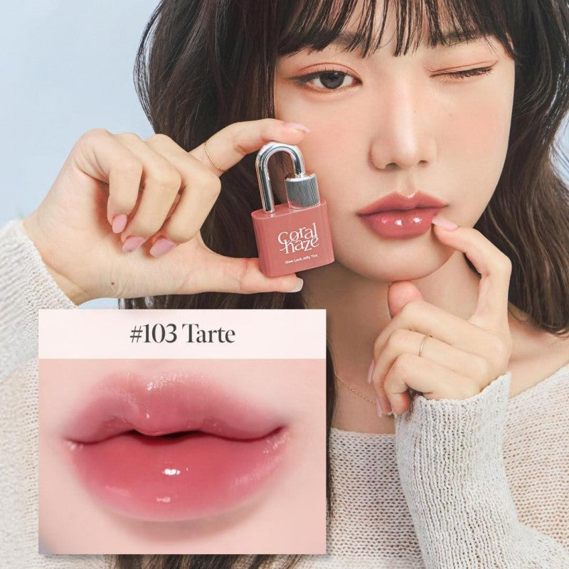 Coralhaze Glow Lock Lip Tint #103 Tarte