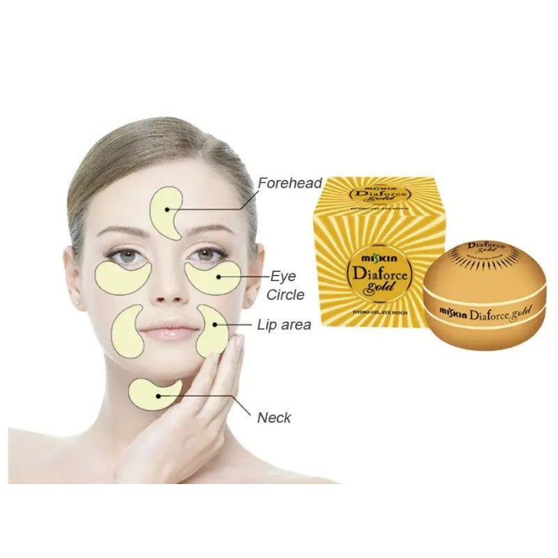 Miskin Dia Force Gold Hydro Gel Eye Patch 60pcs