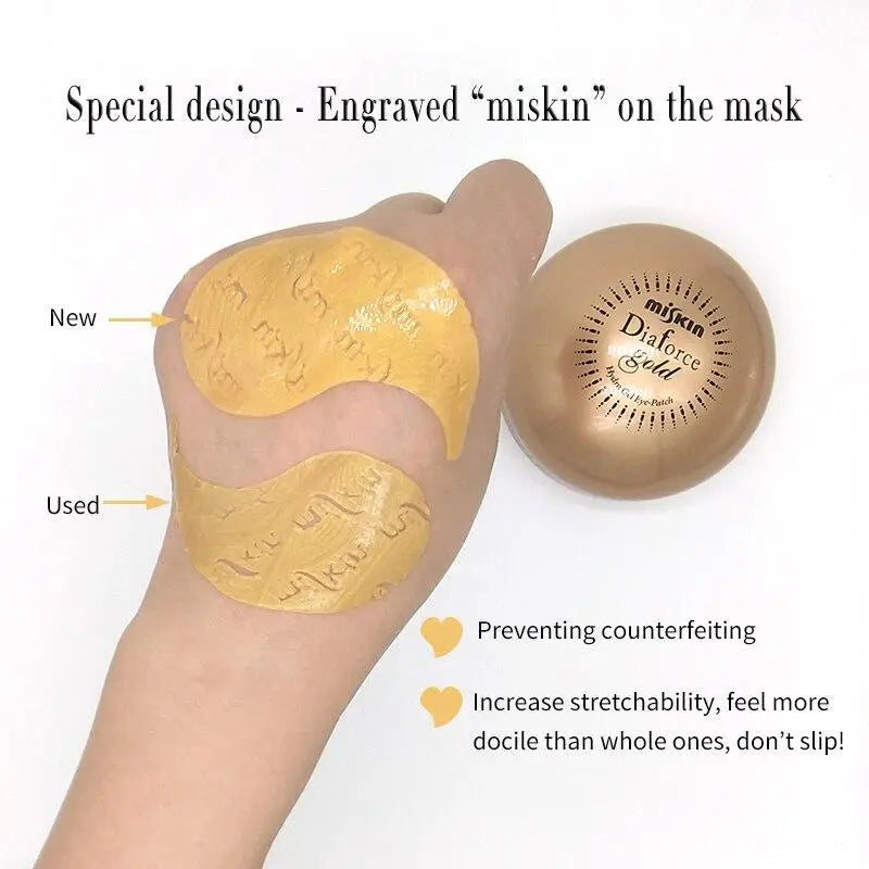 Miskin Dia Force Gold Hydro Gel Eye Patch 60pcs
