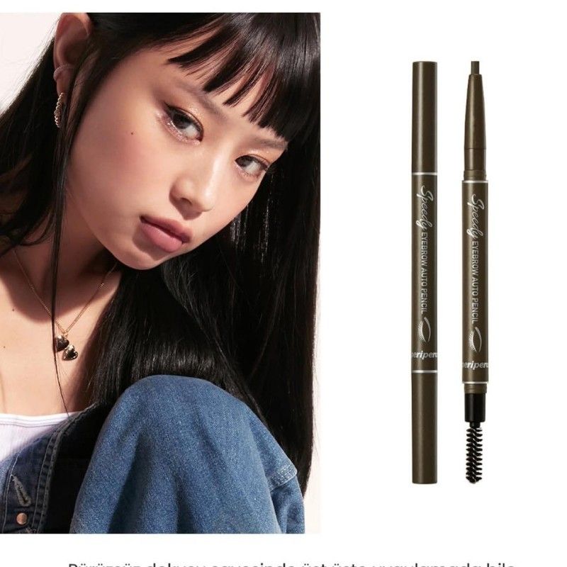 Peripera Speedy Eyebrow Auto Pencil #02 Gray Brown