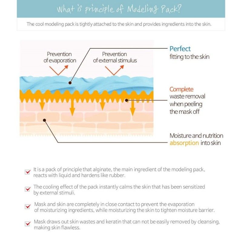 Lindsay Collagen Rubber Modelling Mask 28g