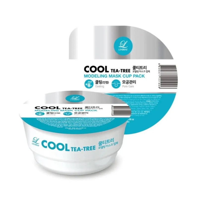 Lindsay Cool Tea Tree Modeling Mask Cup Pack 28g