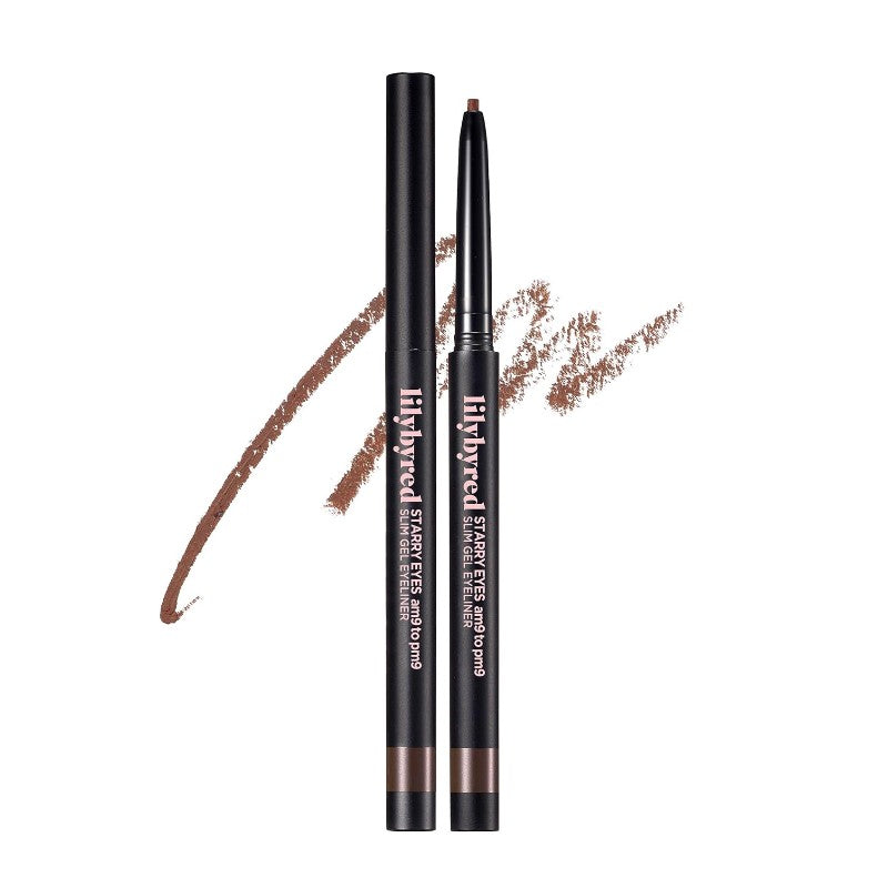 Lilybyred Starry Eyes Am9 to Pm9 Slim Gel Eyeliner #03 Walnut Brown