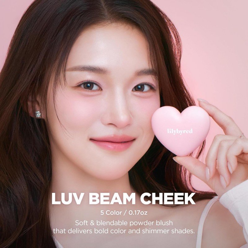 Lilybyred Luv Beam Blur Cheek Blush #02 Dollish Rose