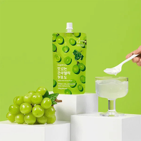 Sugarlolo Konjac Jelly Green Grape 150g