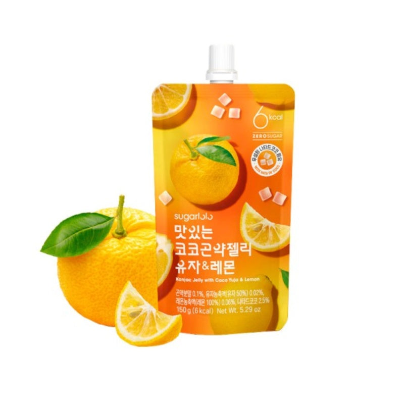 Sugarlolo Coco Konjac Jelly Yuja & Lemon 150g