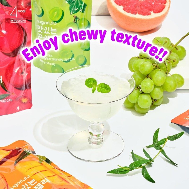 Sugarlolo Coco Konjac Jelly Peach & Plum 150g