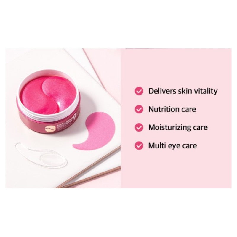 Medi Peel Hyaluron Rose Peptide 9 Ampoule Eye Patch 60ea