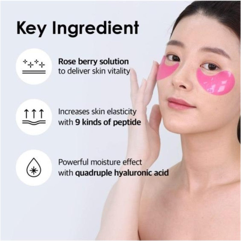 Medi Peel Hyaluron Rose Peptide 9 Ampoule Eye Patch 60ea