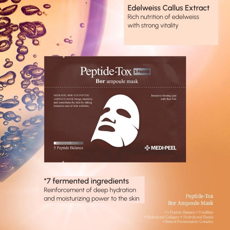Medi Peel Bor-Tox Ampoule Mask 1pcs