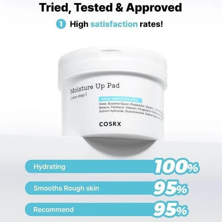 Cosrx One Step Moisture Up Pad 70pcs