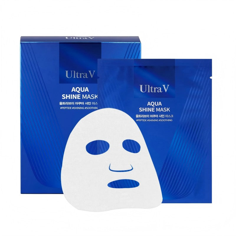 Ultra V Aqua Shine Mask 10pcs