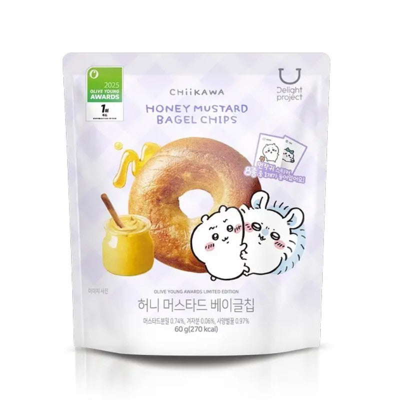 Delight Project Chiikawa Honey Mustard Bagel Chip 60g