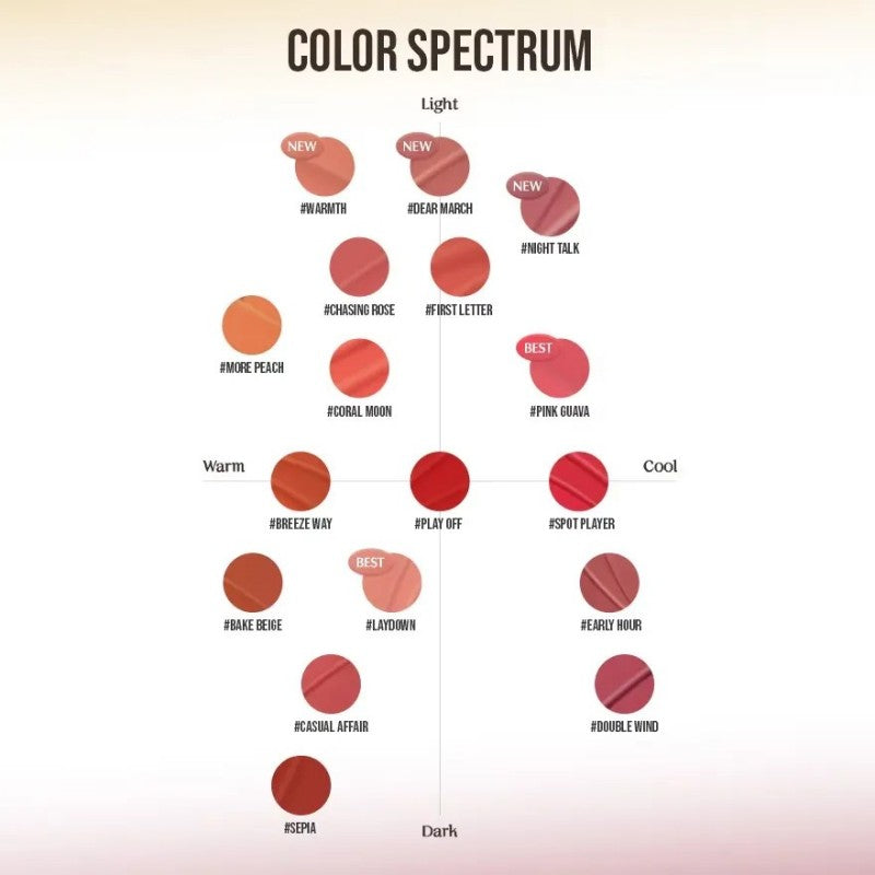 3CE Blur Water Tint #Chasing Rose