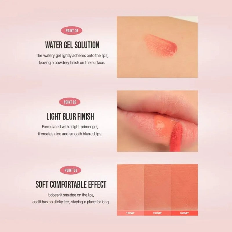 3CE Blur Water Tint #Chasing Rose