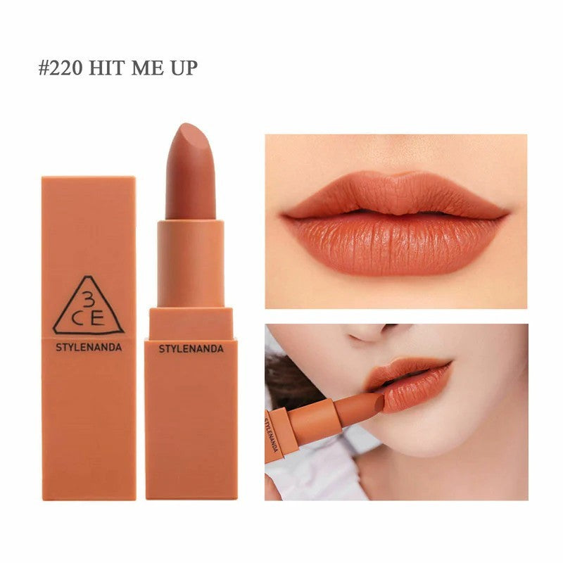 3CE Mood Recipe Matte Lip Color #220 HIT ME UP