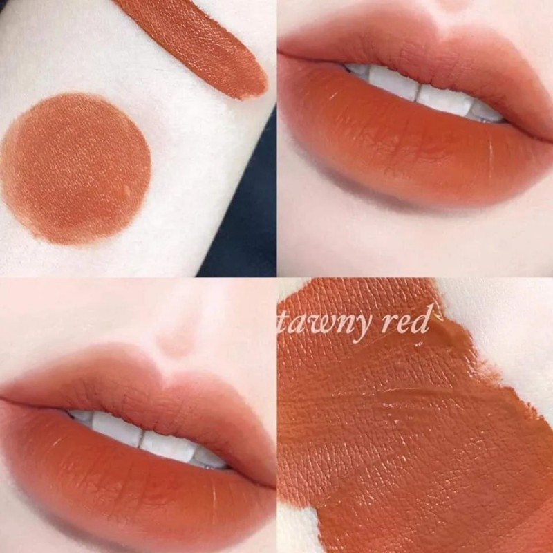 3CE Soft Lip Lacquer #Tawny Red