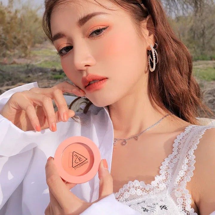 3CE Mood Recipe Powder Blush #Peach Splash