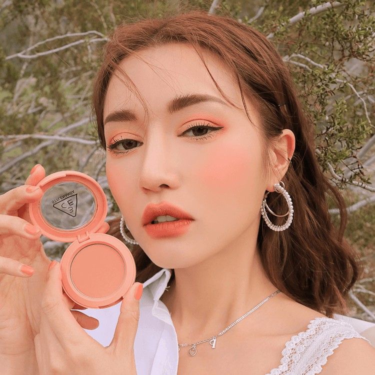 3CE Mood Recipe Powder Blush #Peach Splash