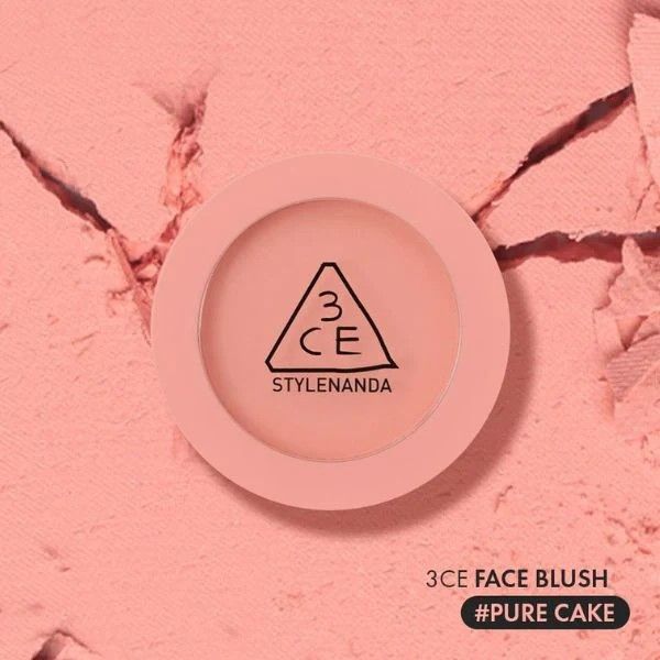 3CE Single Color Blush #PURE CAKE