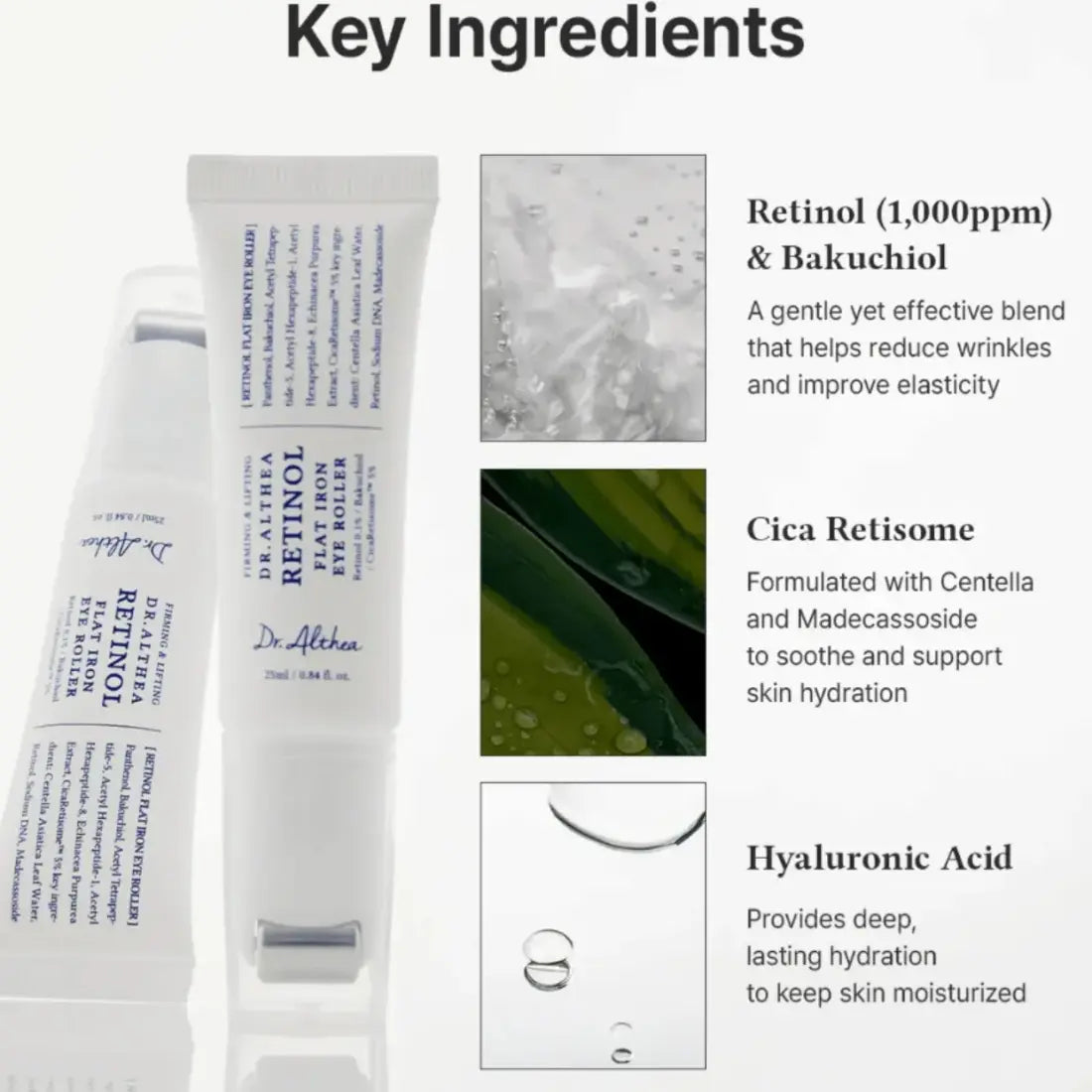Dr.Althea Retinol Flat Iron Eye Roller 25ml