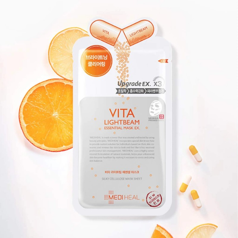 Mediheal Vita Lightbeam Essential Mask 1pcs