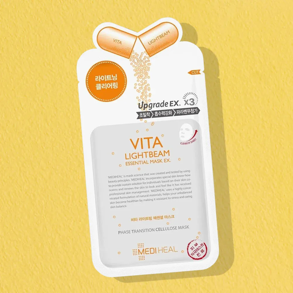 Mediheal Vita Light Beam Essential Mask 10pcs