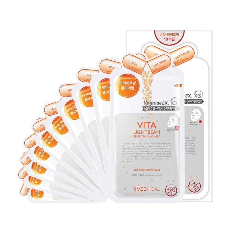 Mediheal Vita Light Beam Essential Mask 10pcs