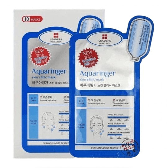 Leaders Aquaringer Skin Clinic Mask 10pcs