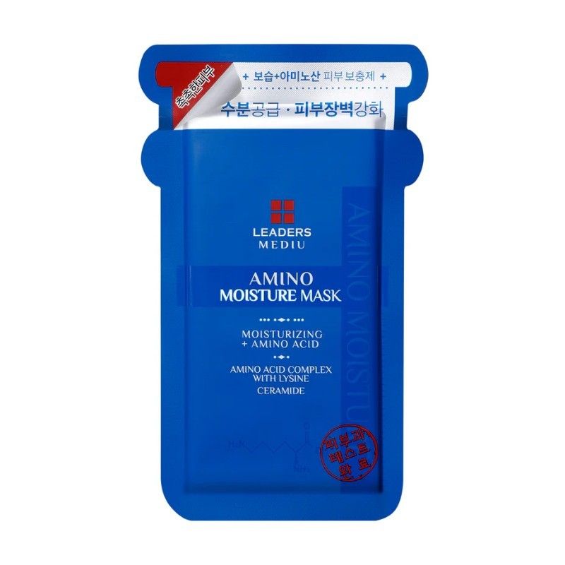 Leaders Mediu Amino Moisture Facial Mask 1pcs