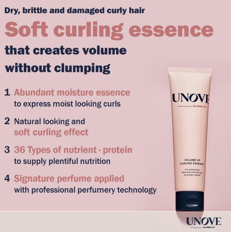 Unove Volume Up Curling Essence 147ml