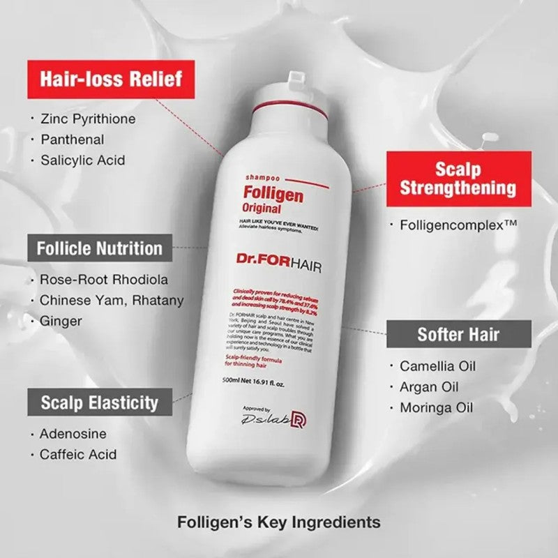 Dr.Forhair发笙防脱发无硅油洗发水 300ml-+100ml