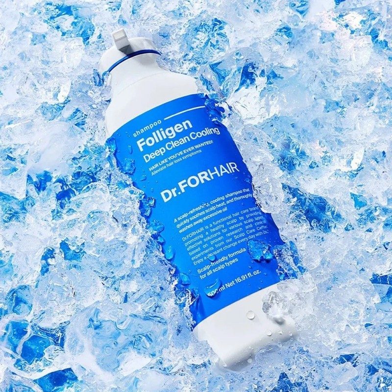 Dr.Forhair Folligen Deep Clean Cooling Shampoo 300ml+70ml