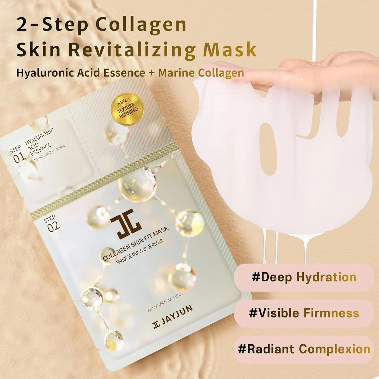 JayJun Collagen Skin Fit Mask 10pcs